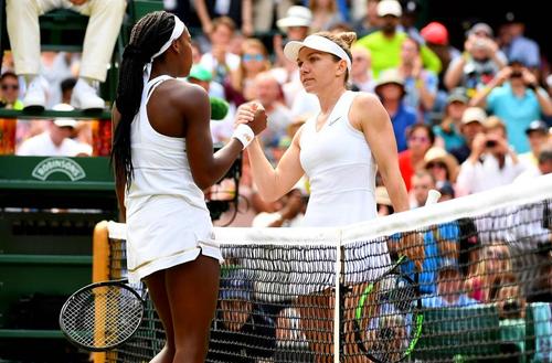 Simona Halep și Cori Gauff
Foto: Imago