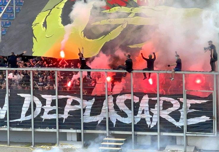 Atmosfera de la Petrolul - Steaua / Sursă foto: Vlad Nedelea (GSP)