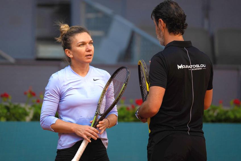 Simona Halep și Patrick Mouratoglou / Sursă foto: Imago Images