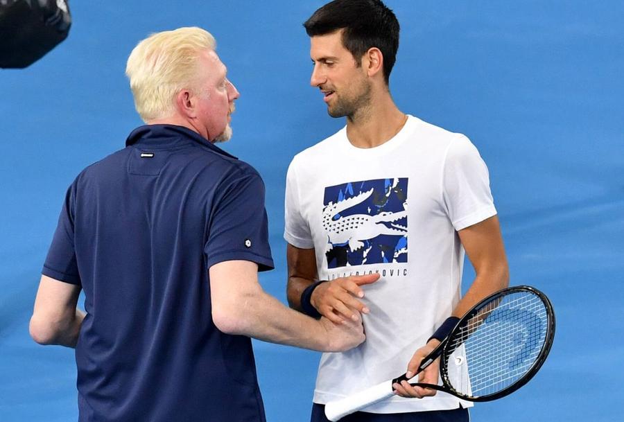 Novak Djokovic și Boris Becker
Foto: Imago Images Boris Becker și avertismentul pentru Sinner și Alcaraz: „El este forța de care trebuie să se țină cont”
