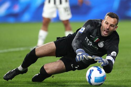 Și Handanovici a primit gol, dar imparabil // Foto: Getty Images