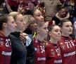 Jucătoarele lui Vipers Kristiansand, fascinate de galeria Rapidului