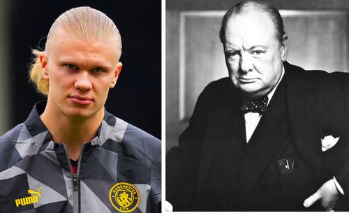 Erling Haaland / Winston Churchill