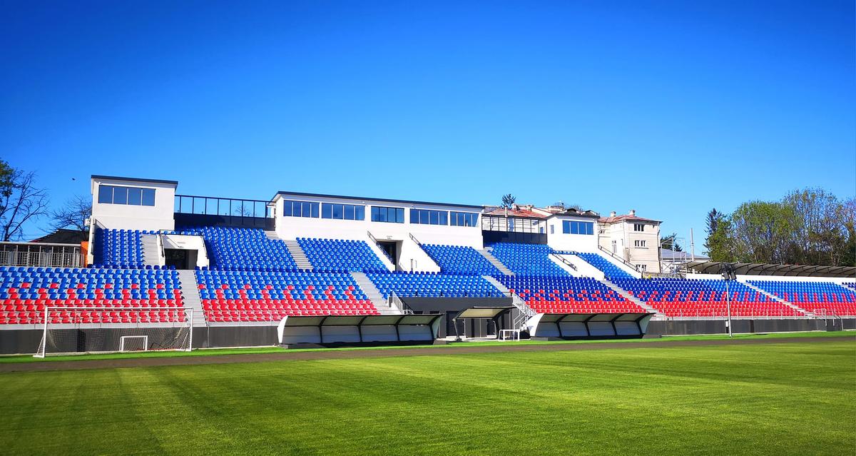 Cum arată noul stadion „Eugen Popescu”  din târgoviște