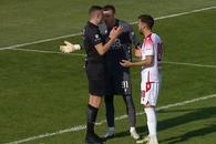 Portarul lui Dinamo, gafă uriașă în meciul cu Gloria Buzău: și-a băgat mingea în poartă!