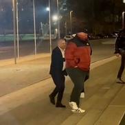 Nelu Varga, Bocciu și Gigi Corsicanu, la duelul CFR - FCSB din 15 decembrie 2022 / Captură Orange Sport
