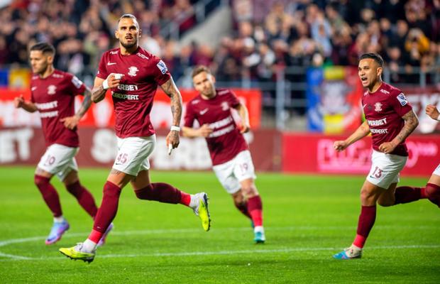 Hegemonia s-a oprit în Giulești » Rapid o învinge pe CFR Cluj, care e ca și ieșită din lupta pentru titlu! Clasamentul din play-off ACUM