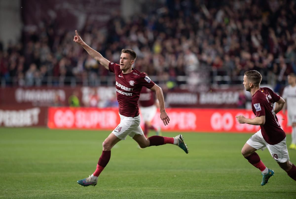 Eroul Rapidului cu CFR Cluj explică ce se întâmplă cu echipa lui Dan Petrescu: „Are cam același stil de joc”