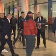 Nelu Varga, Bocciu și Gigi Corsicanu, la duelul CFR - FCSB din 15 decembrie 2022 / Captură Orange Sport