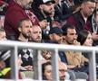 Elias Charalambous (în geacă maro), la Rapid - CFR Cluj/ foto: Raed Krishan (GSP)