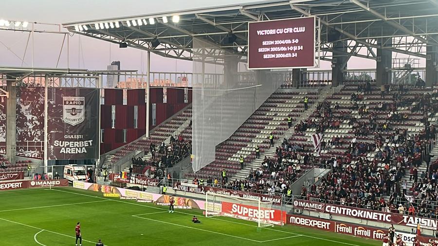 Hegemonia s-a oprit în Giulești » Rapid o învinge pe CFR Cluj, care e ca și ieșită din lupta pentru titlu! Clasamentul din play-off ACUM