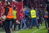 Iute și furios » Petrescu a fost un car de nervi la eșecul cu Rapid! Ce-a făcut după golul de 3-1 și la finalul meciului