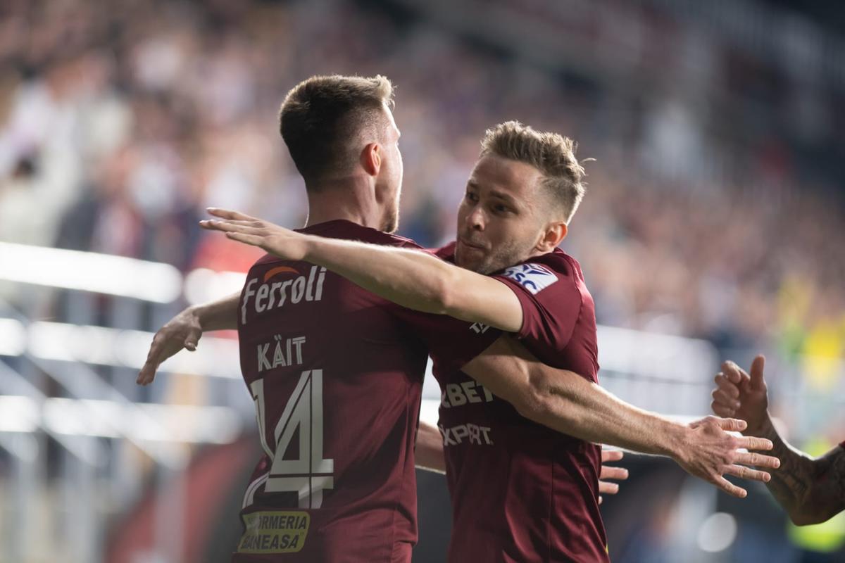 Eroul Rapidului cu CFR Cluj explică ce se întâmplă cu echipa lui Dan Petrescu: „Are cam același stil de joc”