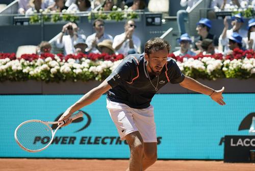 Daniil Medvedev, spectacol pe zgura de la Madrid / FOTO: Imago