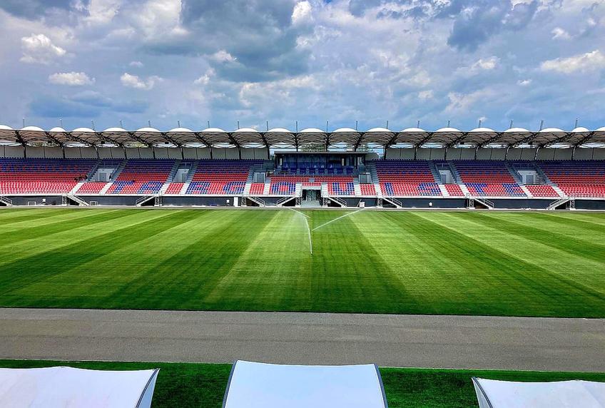 Stadionul din Târgoviște. Aici va juca Chindia (foto: Facebook/Cristian Daniel Stan)