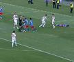 Fază confuză în Buzău - Dinamo, cu Dujmovic și Gaitan / FOTO: Capturi TV @Digi Sport 1