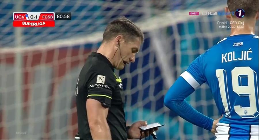 Pentru cine a arbitrat Kovacs? PATRU momente extrem de ciudate cu Istvan din derby-ul CSU Craiova - FCSB