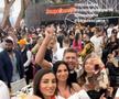 Giani Kiriță, fițe într-un club din Mamaia de 1 Mai! A fumat trabuc și s-a mândrit cu iubita de doar 24 de ani