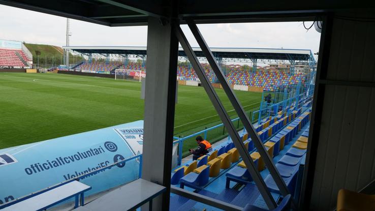 MATCHDAY EXPERIENCE: Stadionul din Voluntari (foto: Cătălin Stroia/GSP)