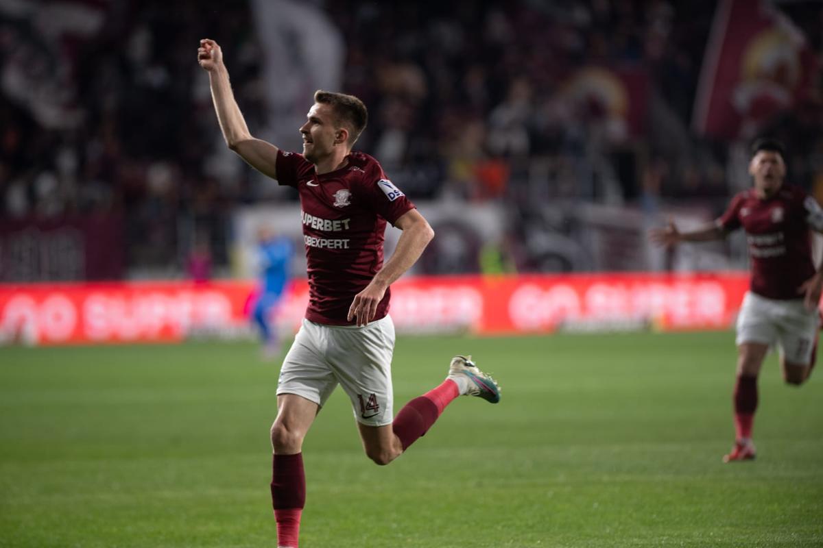 Eroul Rapidului cu CFR Cluj explică ce se întâmplă cu echipa lui Dan Petrescu: „Are cam același stil de joc”