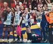 Jucătoarele lui Vipers Kristiansand, fascinate de galeria Rapidului