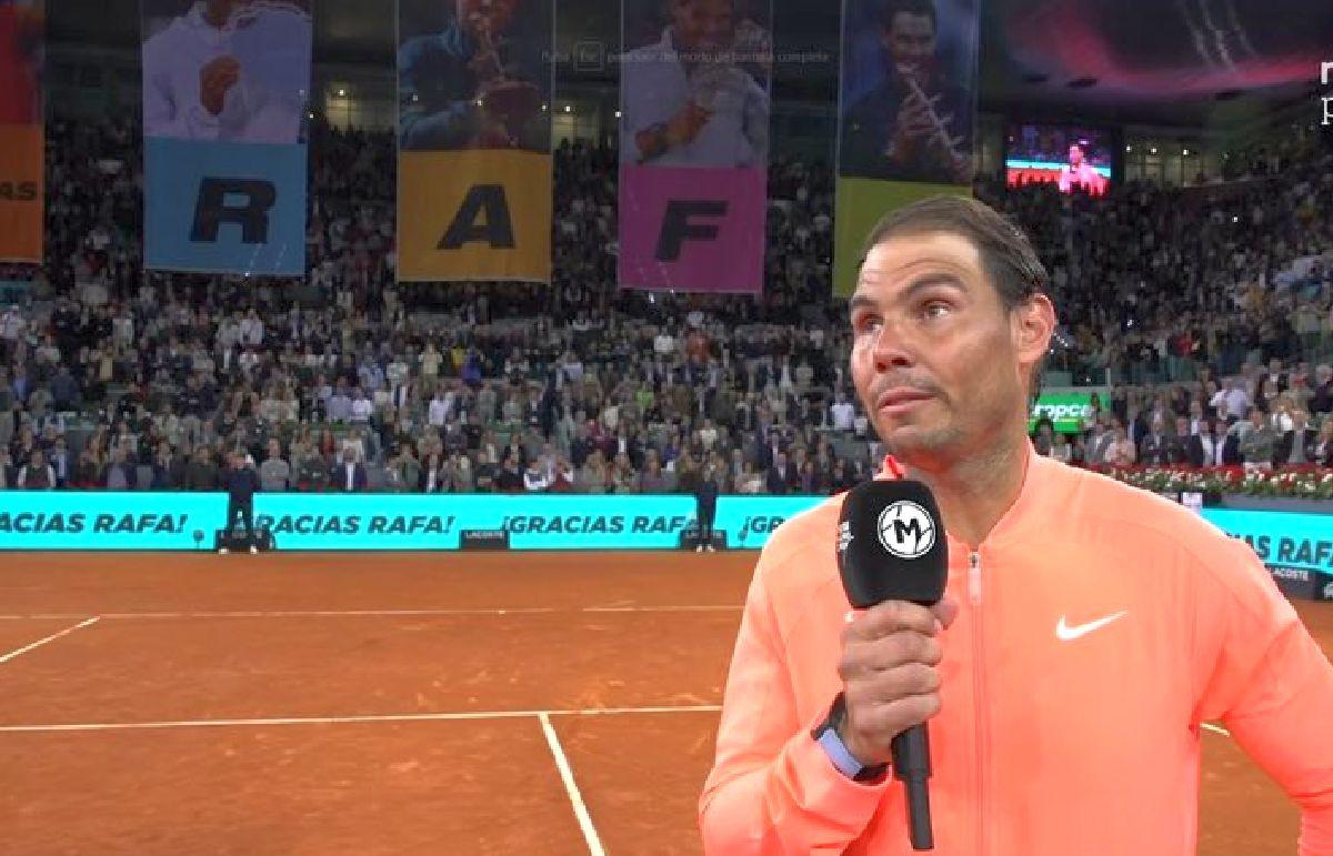 Rafa Nadal y nada más » Noapte copleșitoare la Madrid: eliminat, „Regele Zgurii” și-a luat adio de la turneu. Soția și sora au plâns în arenă + Românul menționat în discursul de rămas-bun