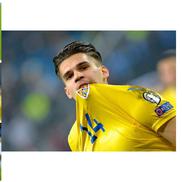 Colaj cu fotografii realizate de Alex Hojda la meciul de fotbal Germania-România