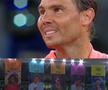 Scenografia pregătită la Madrid pentru Rafael Nadal / Sursă foto: Captură Twitter