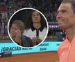 Rafael Nadal și reacțiile surorii și soției sale / Captură SaqueAce