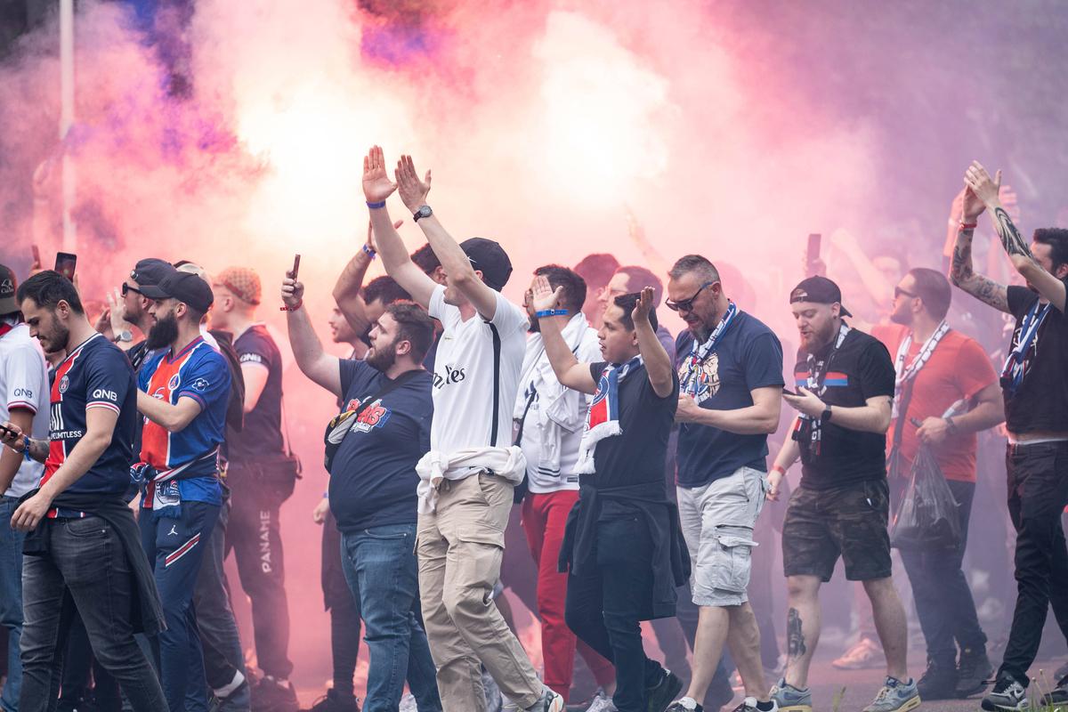 Senzație înainte de Dortmund - PSG » Suporterii au făcut spectacol