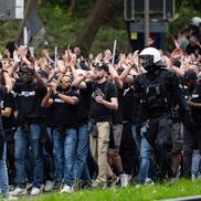 Suporterii au făcut show înainte de Dortmund - PSG/ foto Imago Images