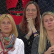 Mama (în stânga), Maribel, sora lui Rafa (în centru) și soția Xisca (ultima din dreapta) / Sursă foto: Captură Twitter