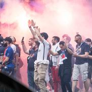 Suporterii au făcut show înainte de Dortmund - PSG/ foto Imago Images