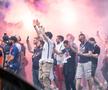 Suporterii au făcut show înainte de Dortmund - PSG/ foto Imago Images