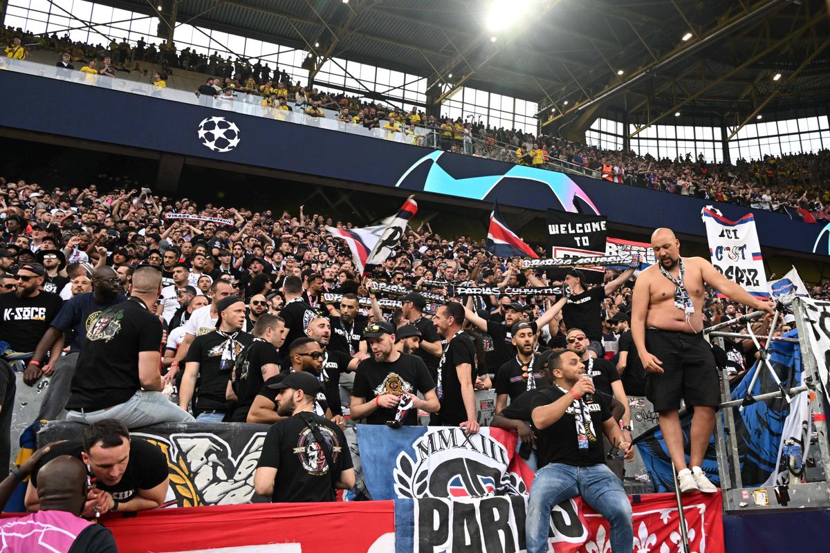 Senzație înainte de Dortmund - PSG » Suporterii au făcut spectacol