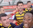 A luat camera si a filmat sarbatoarea: „Man e adminul, ca să știți” / Foto: Lega B (X)