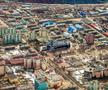 Imagini SF! Stadionul de fotbal se află la câteva sute de metri de o groapă inimaginabilă