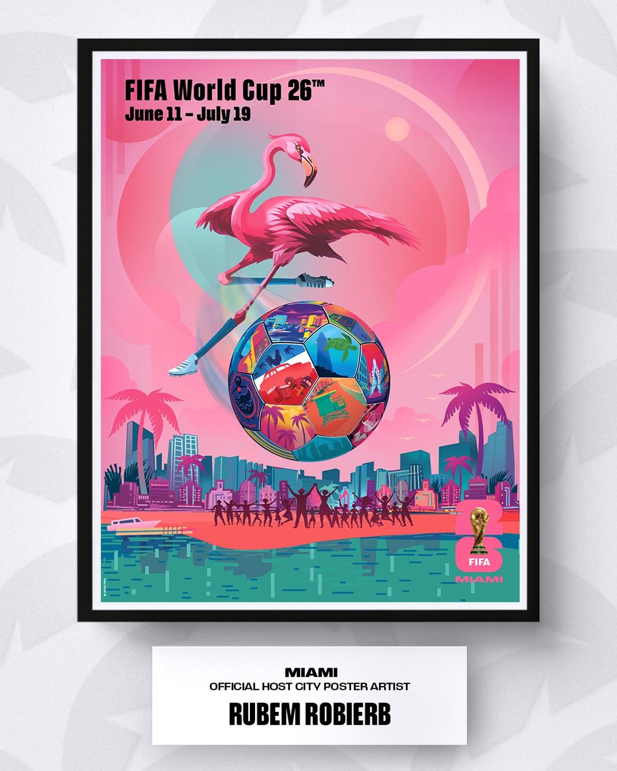 FIFA a lansat cele 16 postere oficiale pentru Campionatul Mondial din 2026