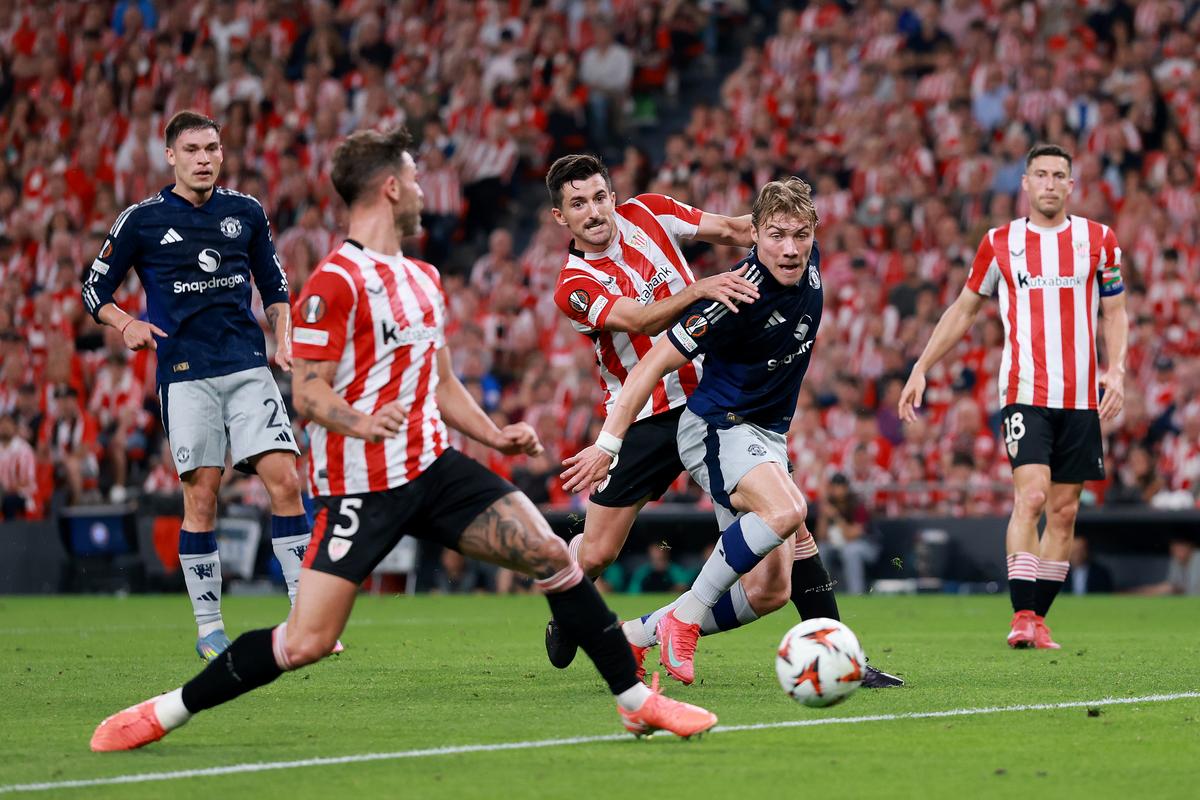 Athletic Bilbao - Man. United 0-3. „Diavolul” și-a băgat coada pe San Mames » Europa League, foarte aproape de o finală între „răniții” din Premier League!