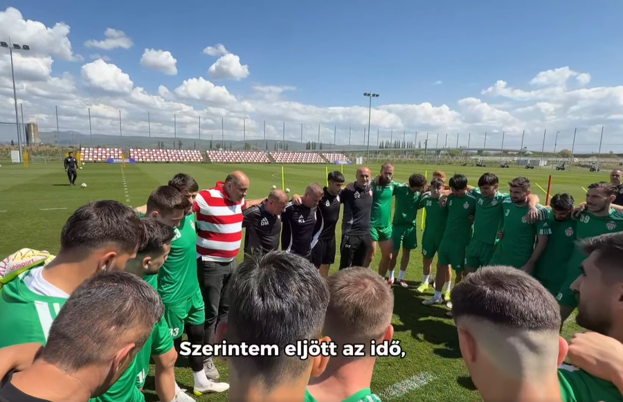 Momentul discursului ținut de finanțatorul lui Sepsi, Laszlo Dioszegi Cazul Dorinel Munteanu