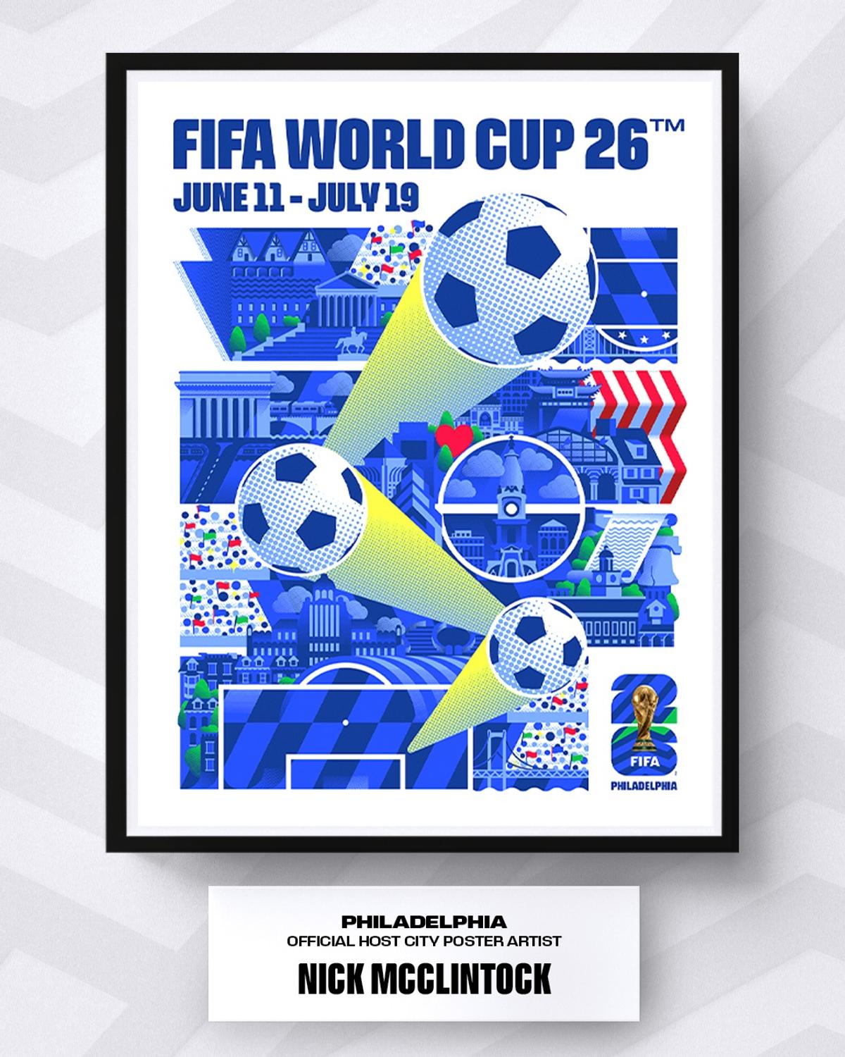 FIFA a lansat cele 16 postere oficiale pentru Campionatul Mondial din 2026