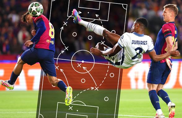 Ingineria cu care Simone Inzaghi a surprins-o pe Barcelona în meciul sezonului din Liga Campionilor