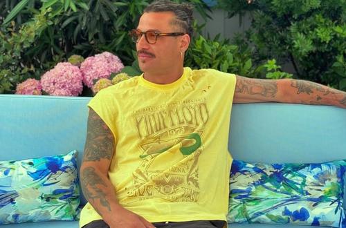 Daniel Osvaldo (39 de ani), fostul atacant de la Inter și Juventus, e acuzat de fosta soție, Ana Oertlinger, că l-a agresat pe fiul lor, Gianluca, în vârstă de 18 ani/ foto Instagram