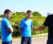 Mircea Lucescu la Parma, alături de Cristi Chivu, Dennis Man și Valentin Mihăilă