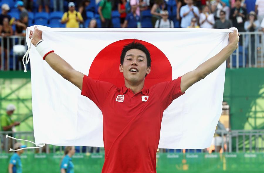 Kei Nishikori, medaliat cu bronz la Jocurile Olimpice din 2016/Foto: Getty Images Kei Nishikori, fostul număr 4 mondial, și-a anunțat retragerea din tenis: „Pot să spun cu mândrie că am dat totul”