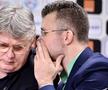 Justin Ștefan, în dreapta, vrea spectatori la meciurile din Liga 1