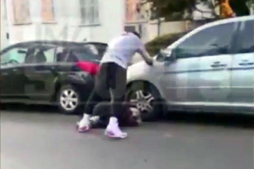 Momentul în care J.R. Smith se răzbună pe bărbatul care i-a stricat mașina