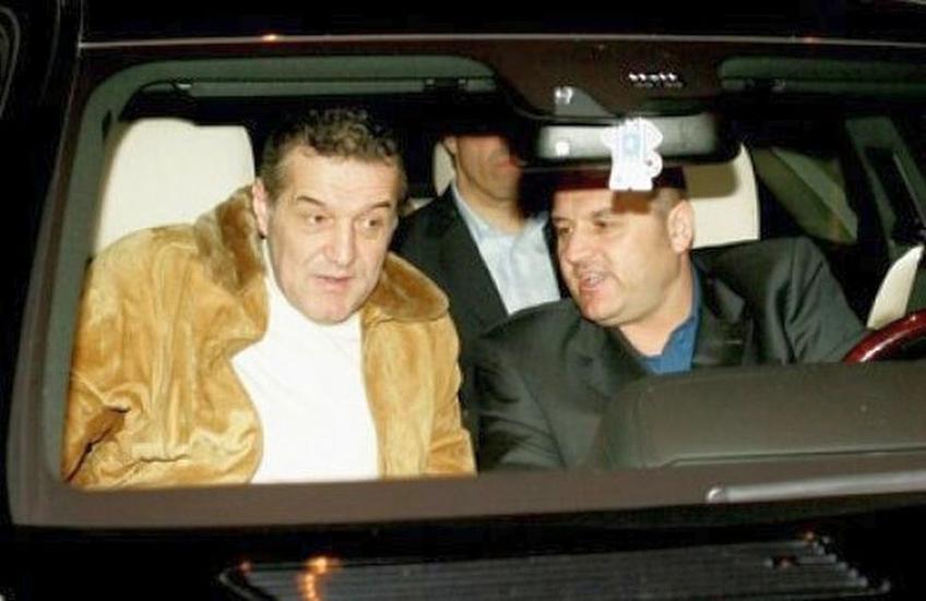 Imagine de arhivă cu Gigi Becali și Adrian Mititelu