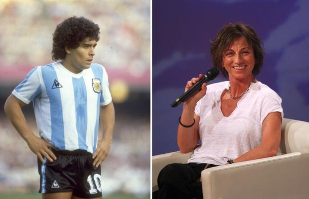 Un moment emoționant, retrăit de Gianna Nannini: „Îmbrățișarea cu Maradona va rămâne în istorie. Mi s-a lipit de inimă”