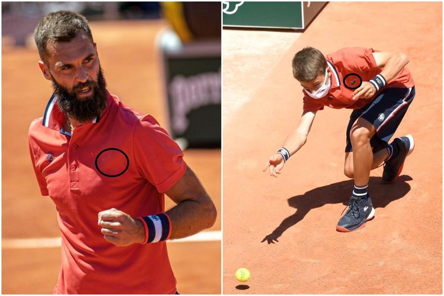 Benoit Paire a „furat” echipamentul copiilor de mingi // foto: Imago „Rebelul” din ATP, apariție incredibilă în primul tur de la Roland Garros » Detaliul remarcat